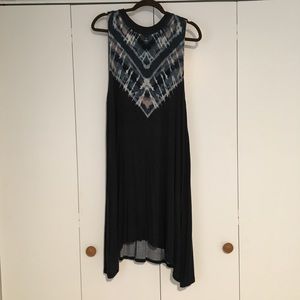 1X Boho Sleeveless Swing Dress from Nordstrom